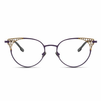 Oswa Purple Cat Eye Glasses