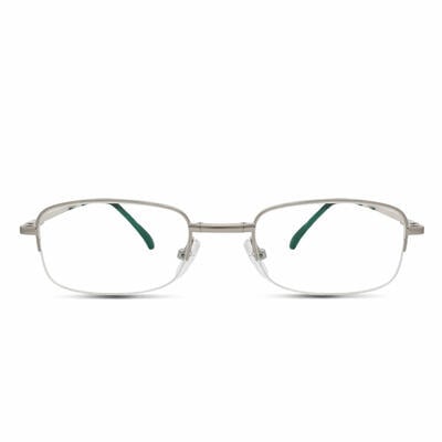 Gunter Lunettes Rectangulaires Argentées