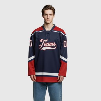 オリジナル ホッケーウェア 名入れ 番号 ロゴ アイスホッケー ジャージ ユニフォーム スポーツウェア 男女兼用