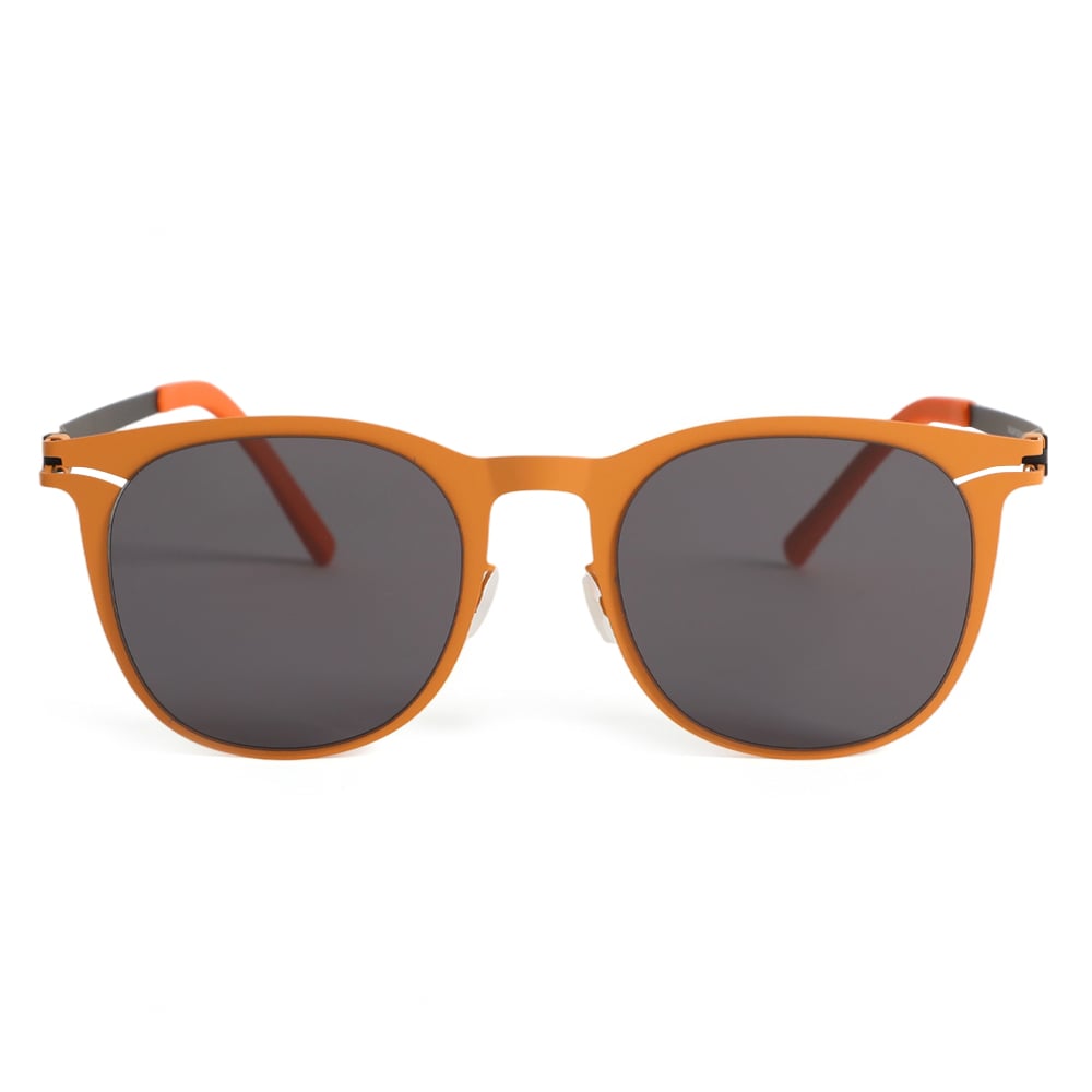 Susanna Orange Round Sunglasses