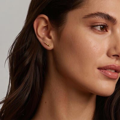 "Rayon de soleil éclatant" Boucles d'oreilles climber