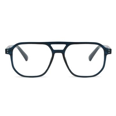 Truda Blaue Pilot Brille
