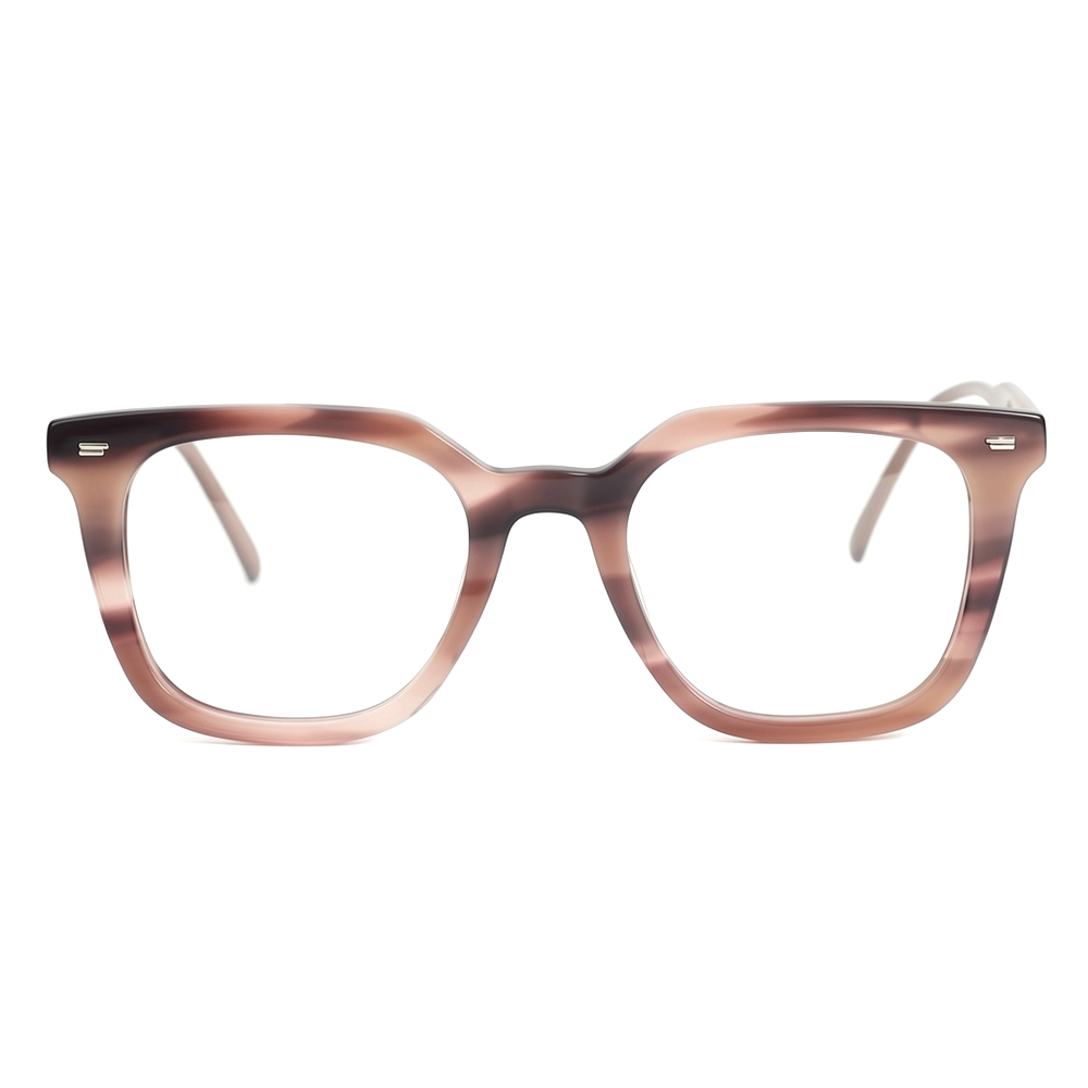 Grace Brown Square Glasses