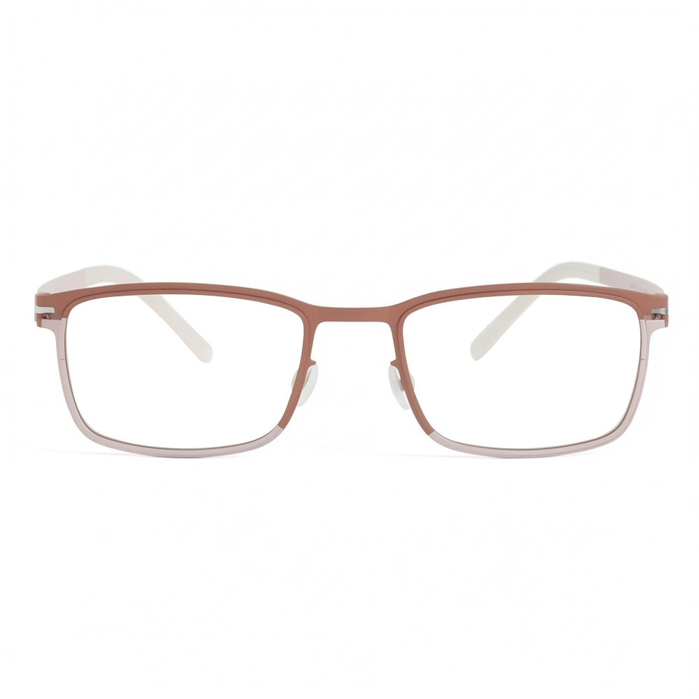 Barnes Braune Rechteckige Brille