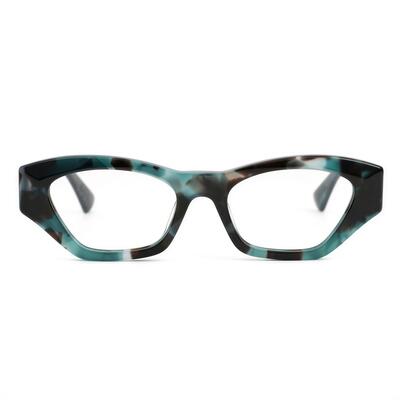 Collins Lunettes Rectangulaires Vertes
