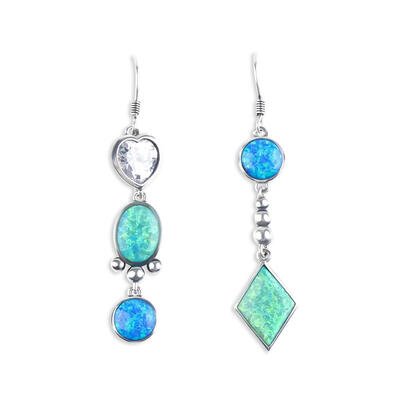 Jeulia Magic Moment Opal Earrings