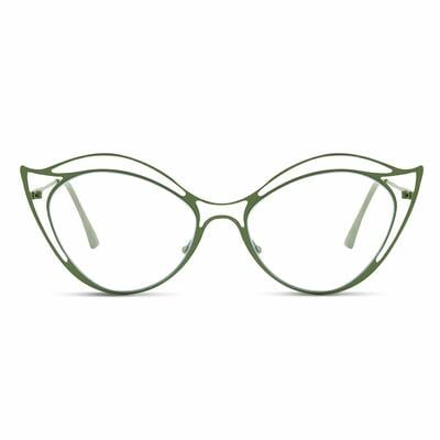 Bentham Green Cat Eye Glasses