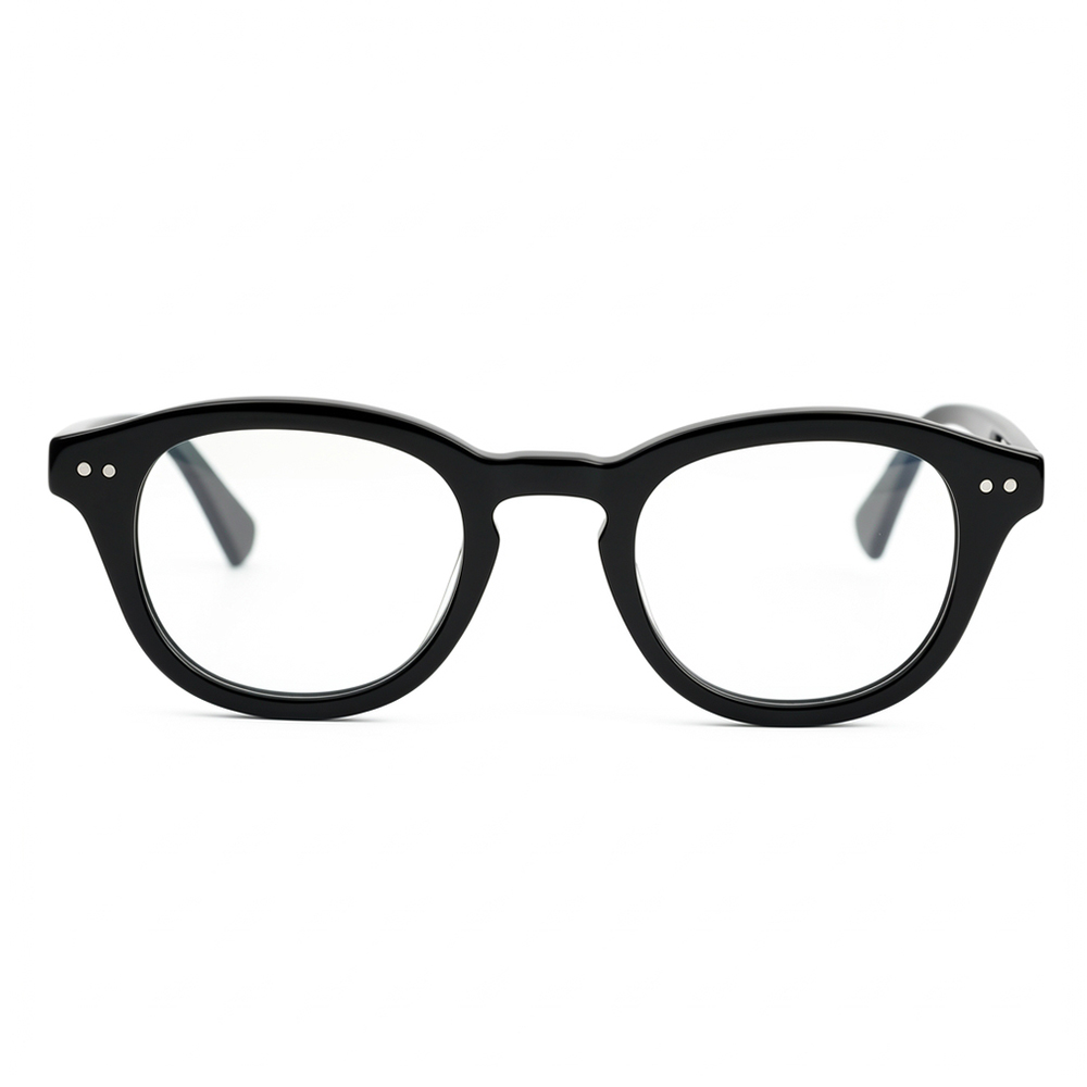 Alice Black Round Glasses