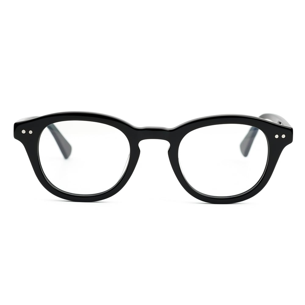 Alice Black Round Glasses