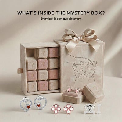Jeulia Mystery Earring Box