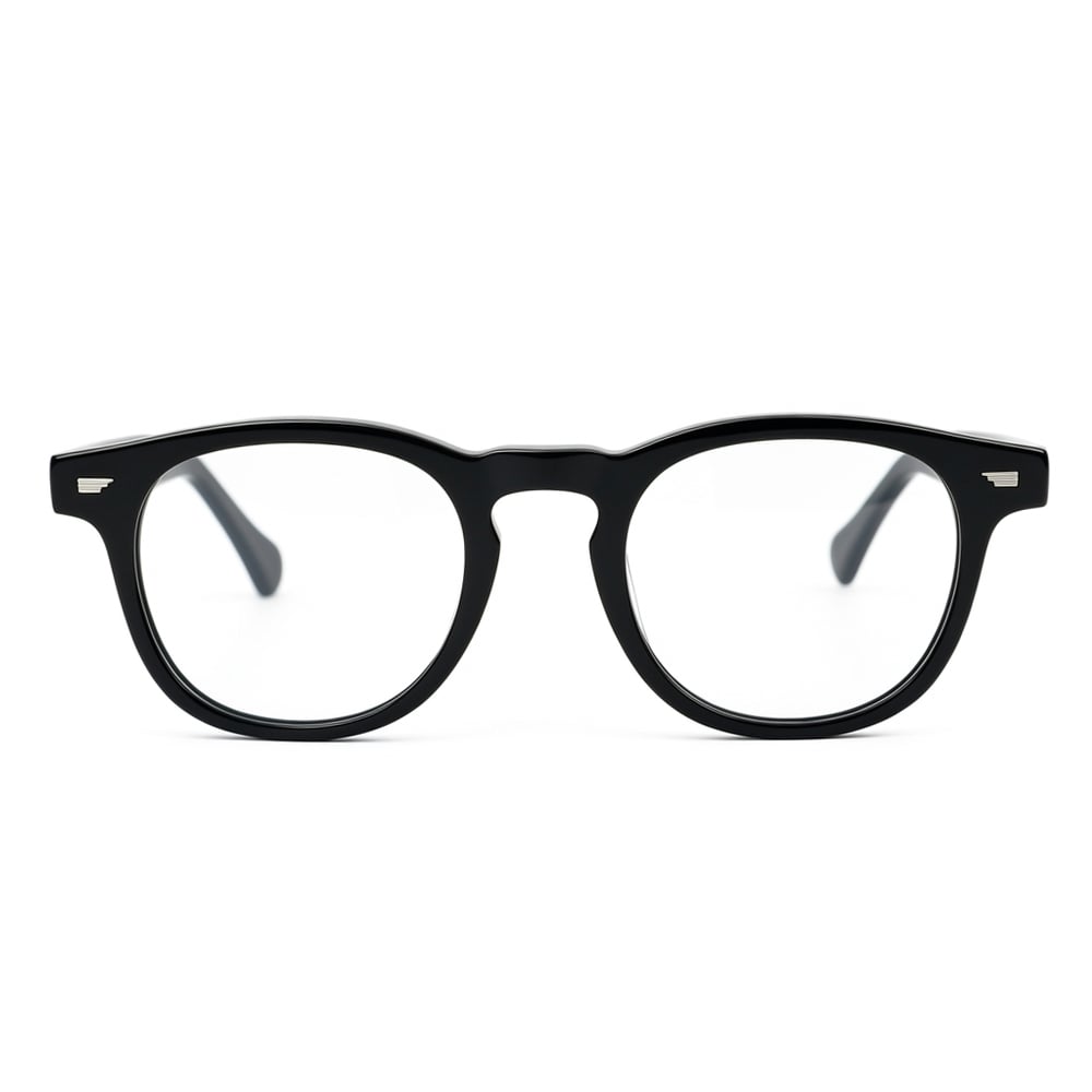 Bella Black Square Glasses
