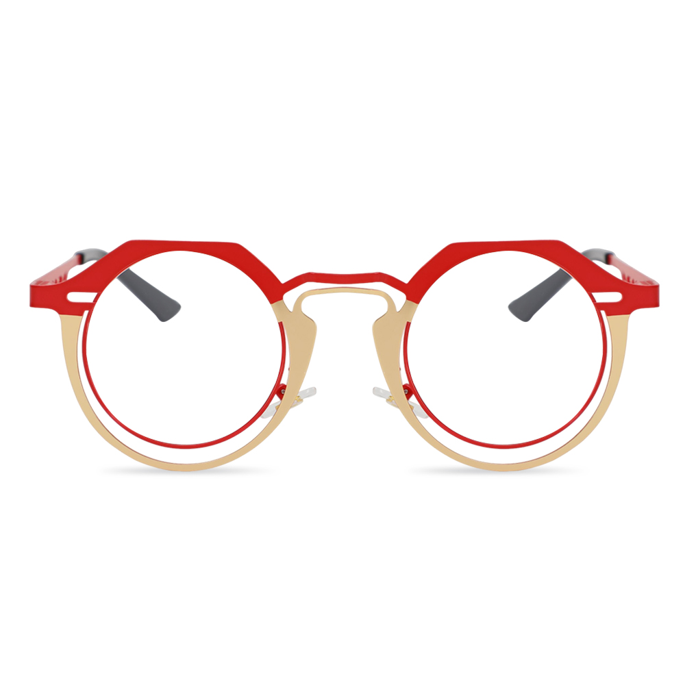 Helen Rote Runde Brille
