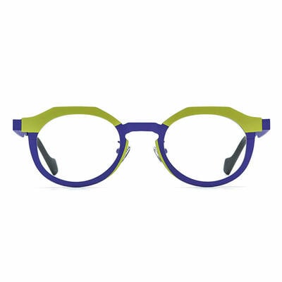 Charles Purple Round Glasses