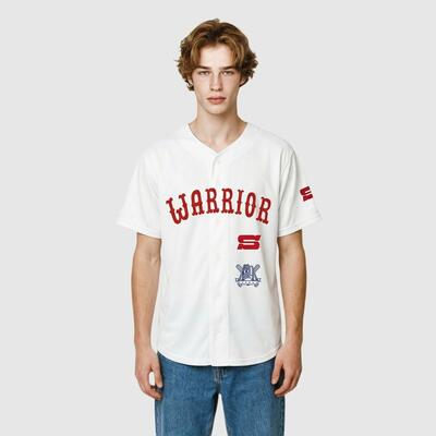 Custom White Baseball Jersey – Chunichi Style Fan Apparel with Personalized Name and Number