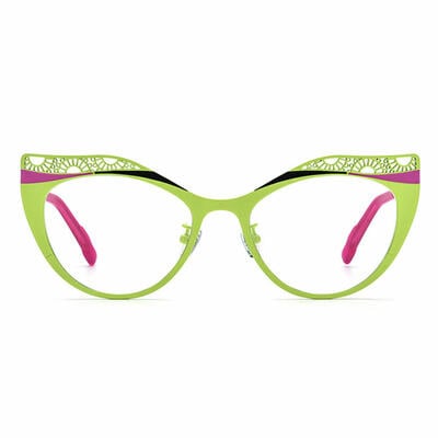 Maltz Green Cat Eye Glasses