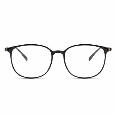 Gerald Black Square Glasses