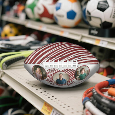 "Best Dad" Customized Football Father's Day Exclusive Gift for Dad