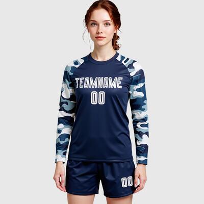 Eco-Friendly Soccer Jersey Long Sleeve - Recycled Fabric, Water-Based Ink