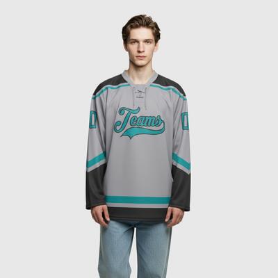 オリジナル ホッケーウェア 名入れ 番号 ロゴ アイスホッケー ジャージ ユニフォーム スポーツウェア 男女兼用