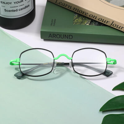 Octave Black Square Glasses