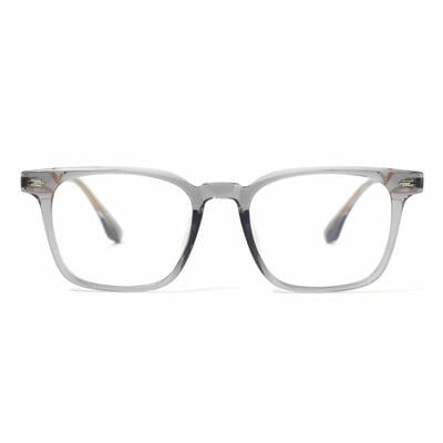 Polly Gray Square Glasses