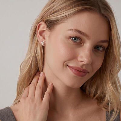 "Cherry Blossom Girl" Stud Earrings