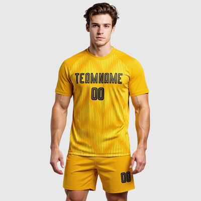 Custom Line Sublimation Soccer Uniform Jersey Comfortable, Breathable Fabric Ideal for School Team Competitions