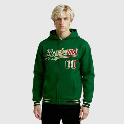 スタジャン パーカー スポーツウェア 野球 ジャケット チーム名 背番号 胸番号入り ロゴ ネーム カスタマイズ可能