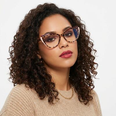 April Tortoise Cat Eye Glasses