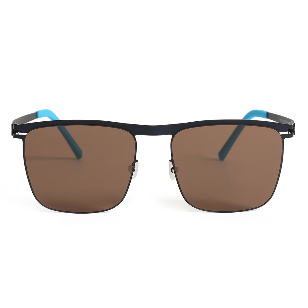 Beacher Blue Aviator Sunglasses