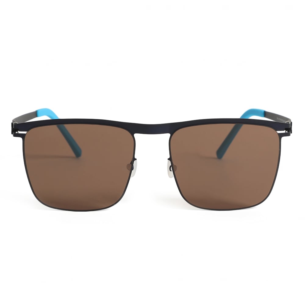 Beacher Blue Aviator Sunglasses