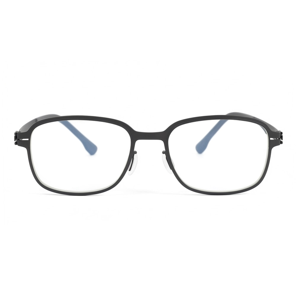 Kama Gray Square Glasses