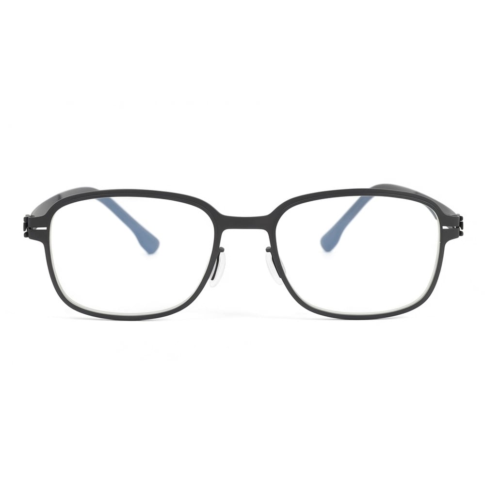 Kama Gray Square Glasses