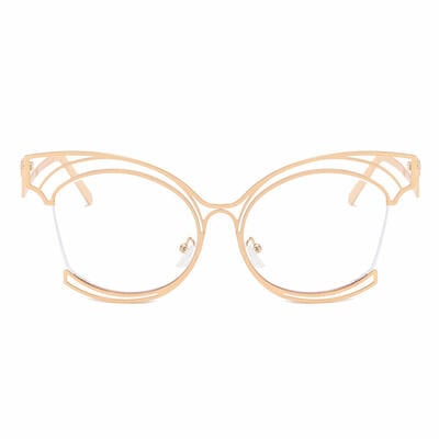 Lennen Gold Cat Eye Glasses
