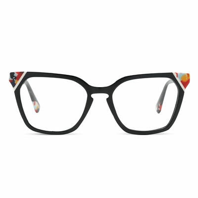 Kama Black Cat Eye Glasses