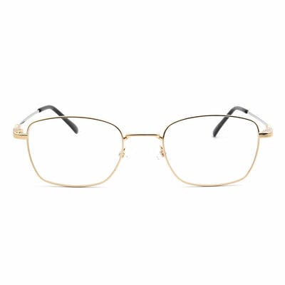 Amelia Goldene Quadratische Brille