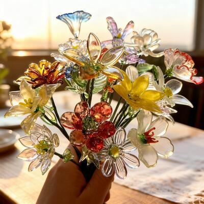 花束 かぎ針編み 造花 枯れない花 編み物 ブーケ - Aomoi.jp