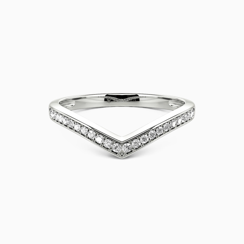 "I Want to Hold Your Hand" Classic Wedding Ring