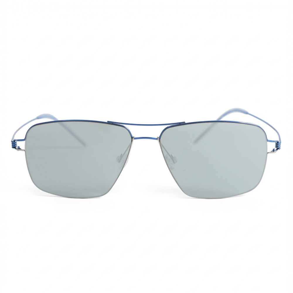 Candice Blue Aviator Sunglasses