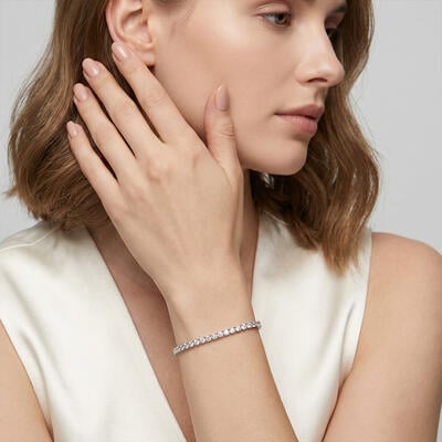 "The Stardust Memory" Tennis Bracelet
