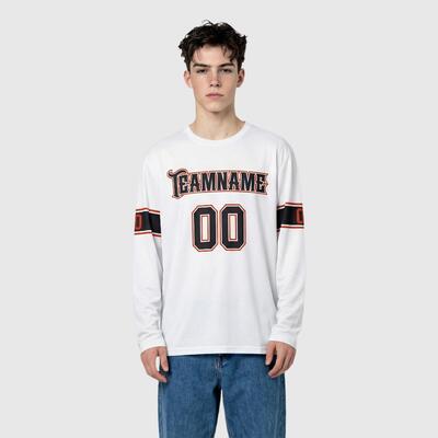 Custom Navy Chicago-Inspired Fan T-Shirt with Personalized Name & Number