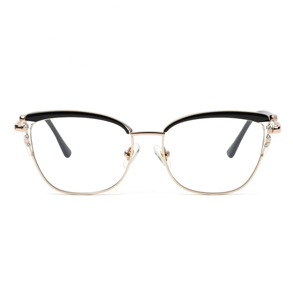 Britney Black Cat Eye Glasses