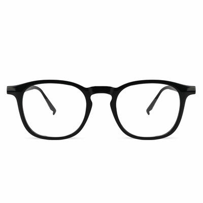 Edmund Black Square Glasses