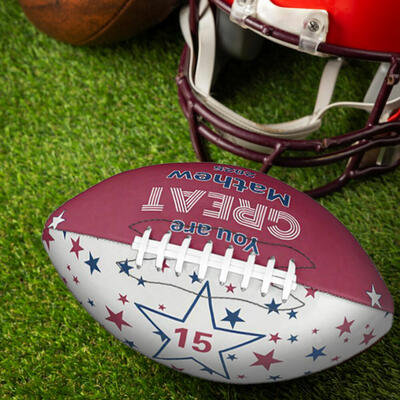 オリジナル 名入れ 日付 数字 アメリカンフットボール コーチ プレゼント