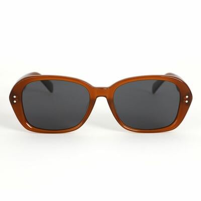 Bennett Lunettes de soleil Carrées Marron