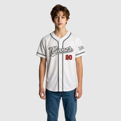 Custom Hiroshima Inspired White Baseball Jersey – Personalized Name & Number