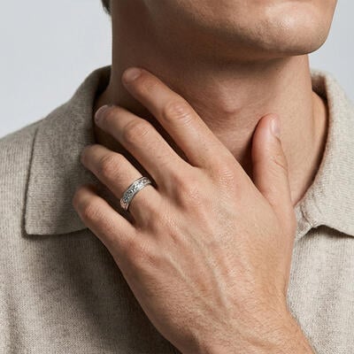 "Like It Was" Men's Wedding Ring