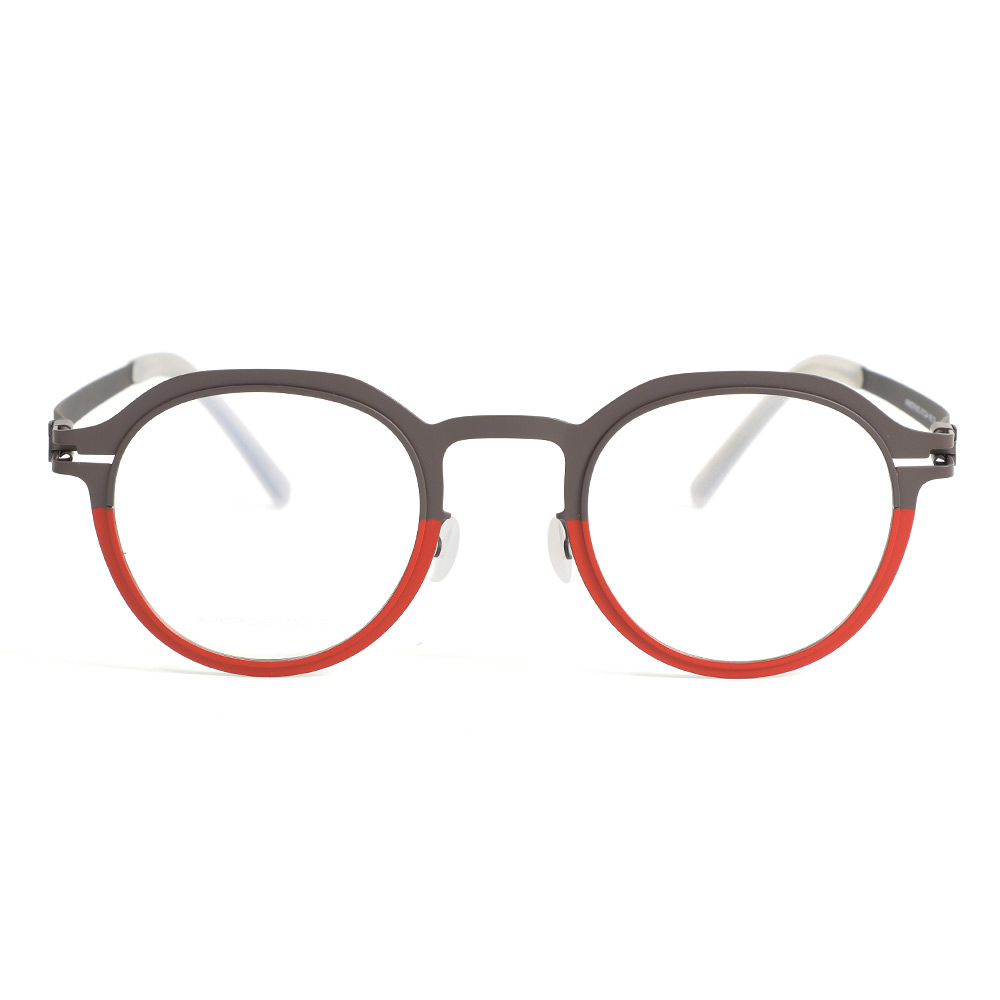 Reed Red Round Glasses