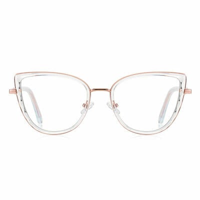 Heloise Clear Cat Eye Glasses