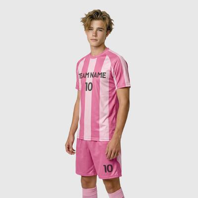 Custom Pink Soccer Uniform – Tailored to Your Team's Style